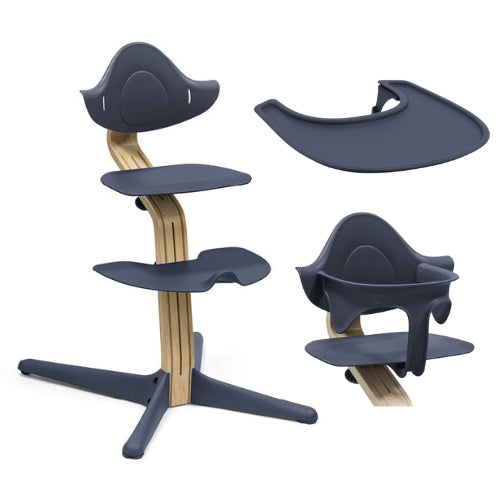 silla stokke Silla Stokke® Nomi® con Accesorios Azul Marino – Funema
