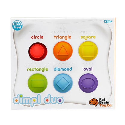 Dimpl Duo - Juguete Tableta Sensorial Figuras y Pop Its