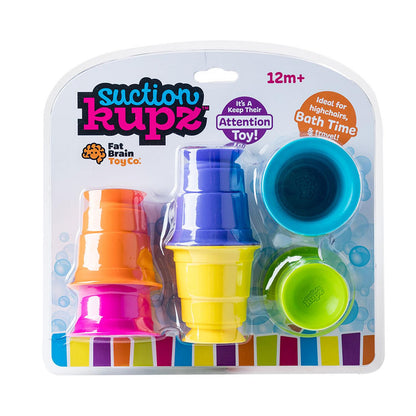 Suction Kupz - Juego de 6 Tacitas de Succión en Diferentes Colores