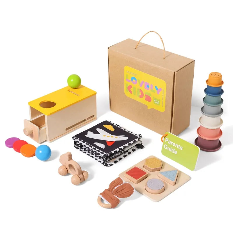 Kit Montessori 6 a 12 meses