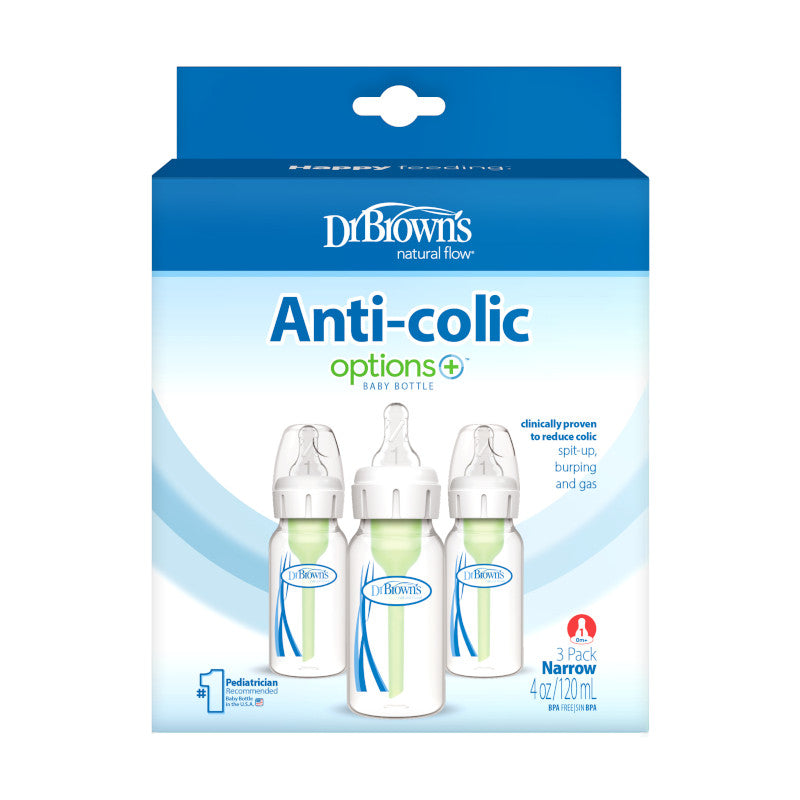 Biberón Anti-cólicos Options+ 4 Oz. (3 Pack) Dr. Brown's