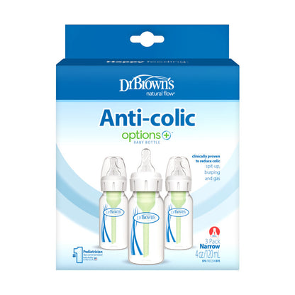 Biberón Anti-cólicos Options+ 4 Oz. (3 Pack) Dr. Brown's