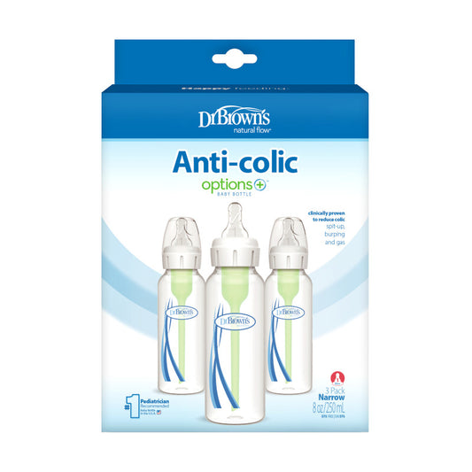 Biberón Anti-cólicos Options+ (3 Pack) 8 Oz. Dr. Brown's