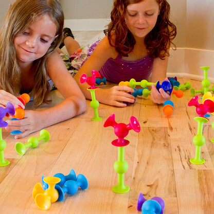 Squigz Pequeño - Figuras De Succión En 8 Formas Y Colores distintas